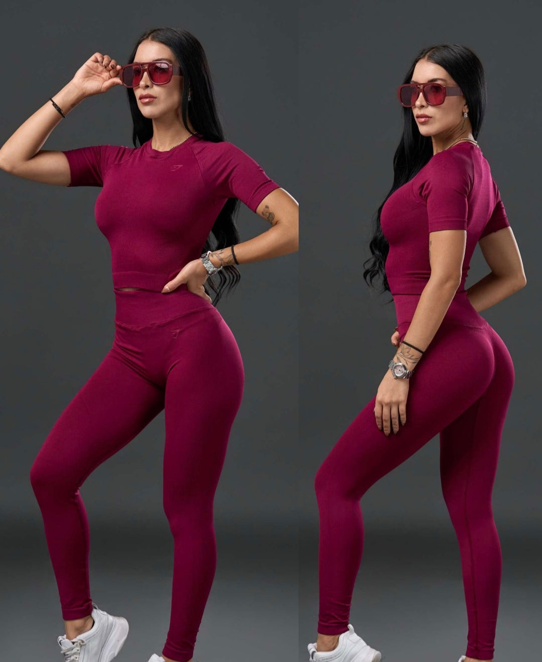 LEGGINS Y TOP GYMSHARK