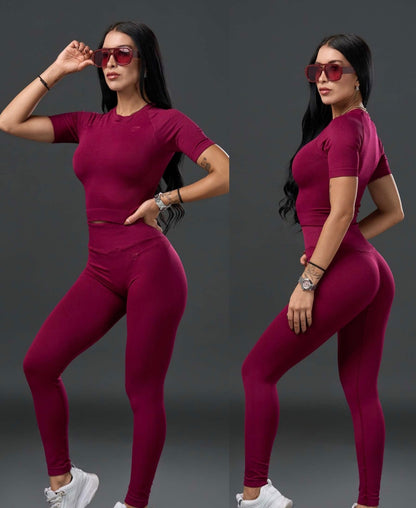 LEGGINS Y TOP GYMSHARK