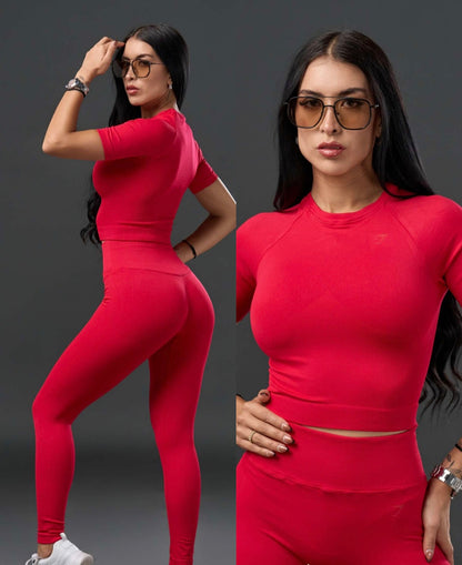 LEGGINS Y TOP GYMSHARK