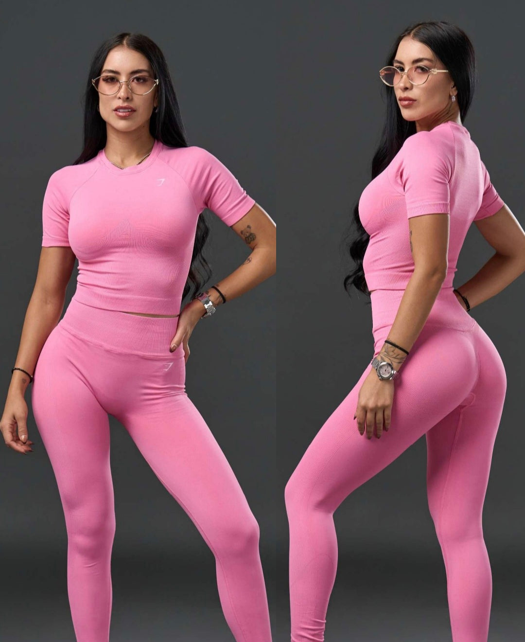 LEGGINS Y TOP GYMSHARK